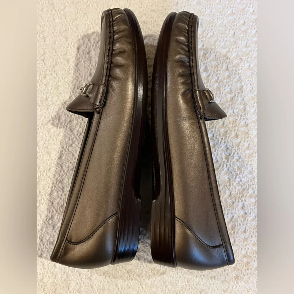SAS Tripad Metro slip-on loafers /moccasins. Brown pearl, arch support. NWOT. 8